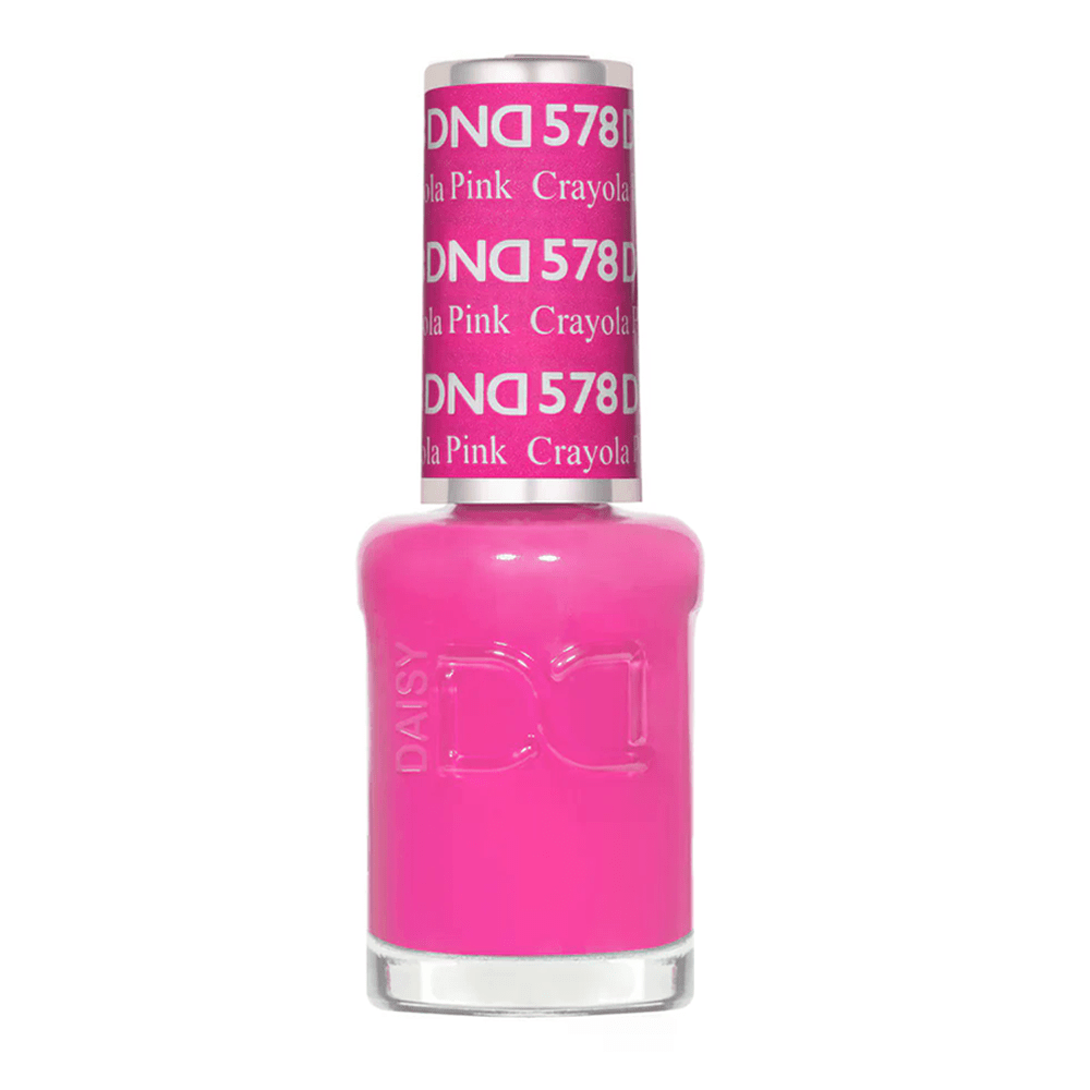 DND Gel Polish - 578 Crayola Pink - DTK Nail Supply