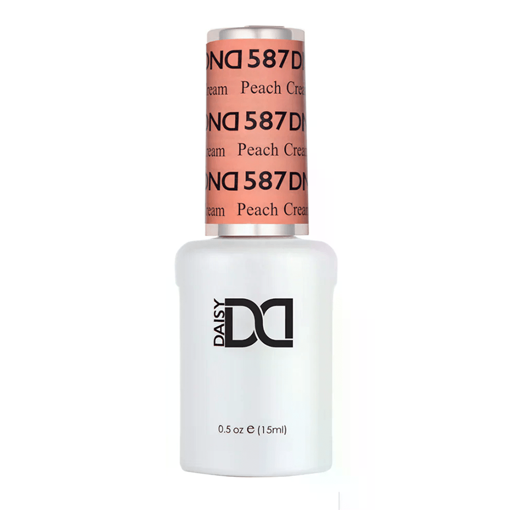 DND Gel Polish - 587 Peach Cream - DTK Nail Supply