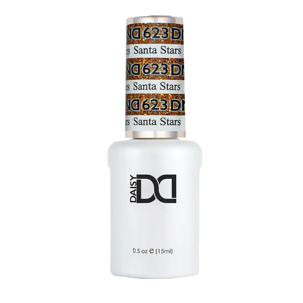 DND Gel Polish - 623 Santa Stars - DTK Nail Supply