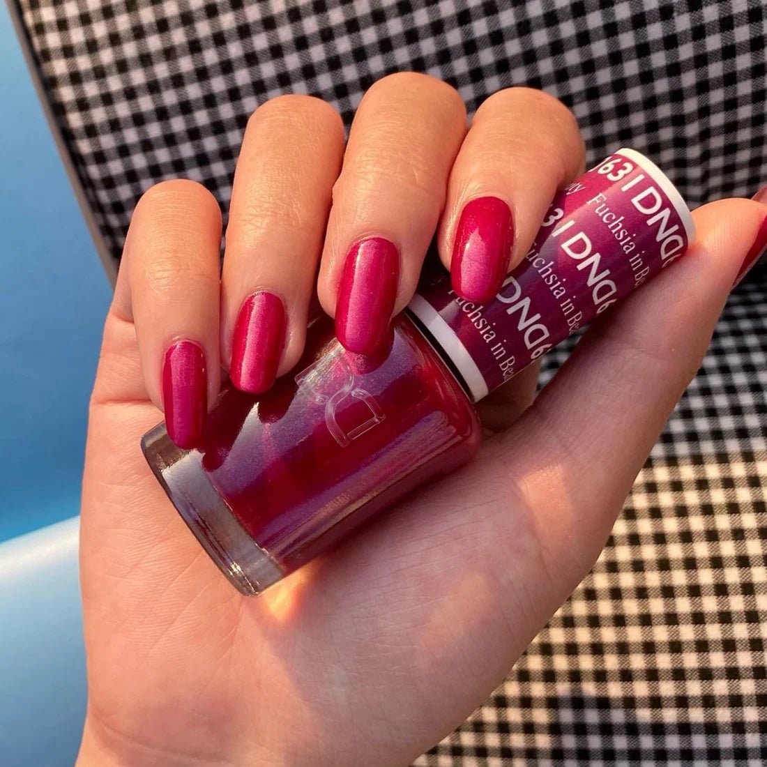 DND Gel Polish - 631 Fuchsia in Beauty - DTK Nail Supply