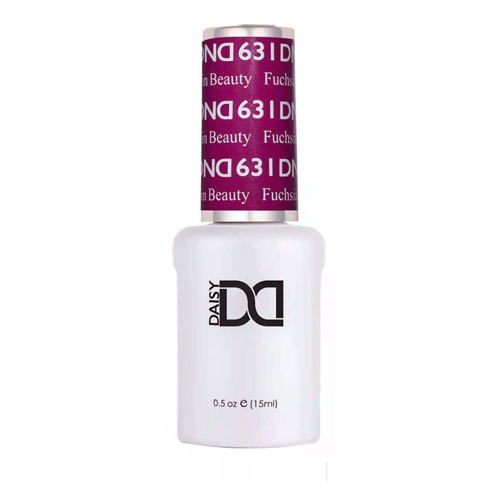 DND Gel Polish - 631 Fuchsia in Beauty - DTK Nail Supply