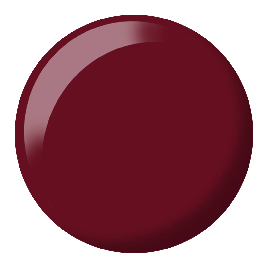 DND Gel Polish - 633 Garnet Red - DTK Nail Supply