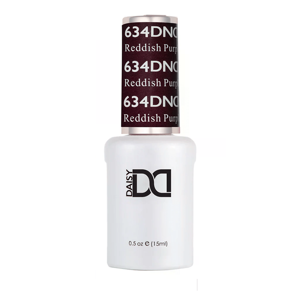 DND Gel Polish - 634 Reddish Purple - DTK Nail Supply