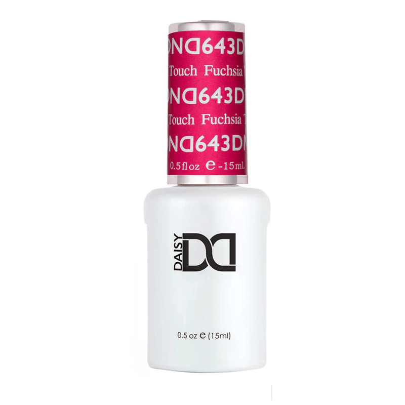 DND Gel Polish - 643 Fuchsia Touch - DTK Nail Supply