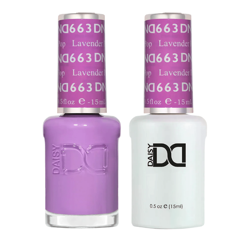 DND Gel Polish - 663 Lavender Pop - DTK Nail Supply