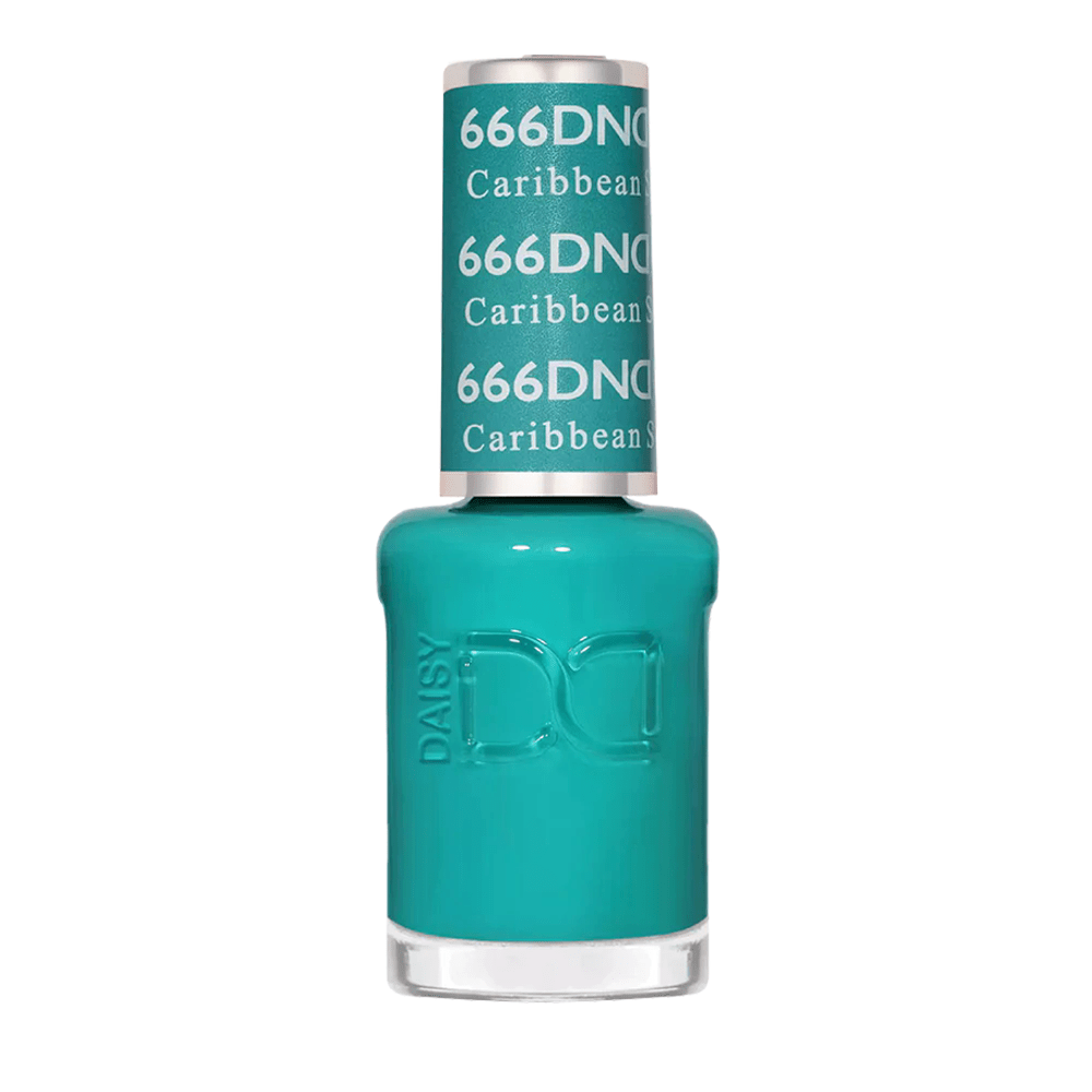 DND Gel Polish - 666 Caribbean Sea - DTK Nail Supply