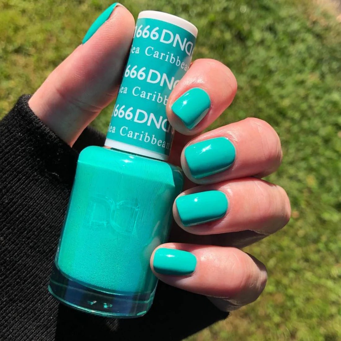 DND Gel Polish - 666 Caribbean Sea - DTK Nail Supply