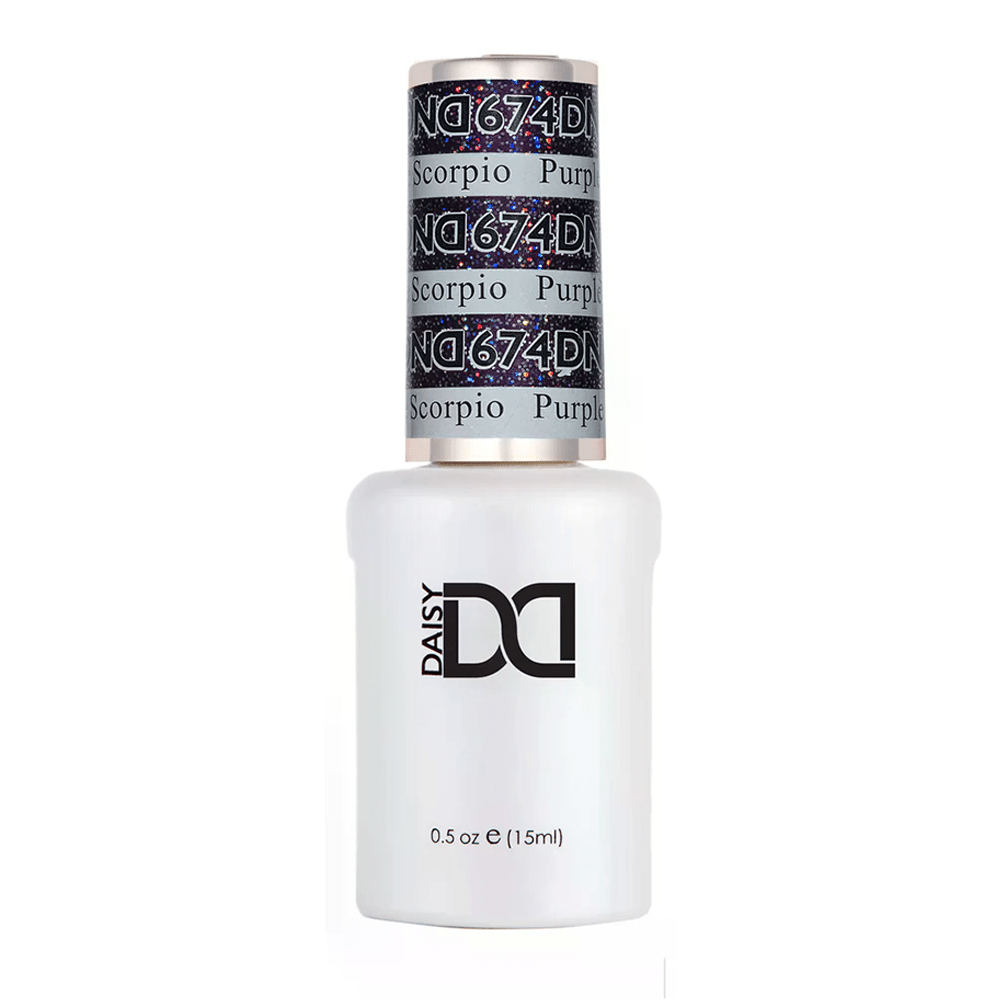 DND Gel Polish - 674 Purple Scorpio - DTK Nail Supply