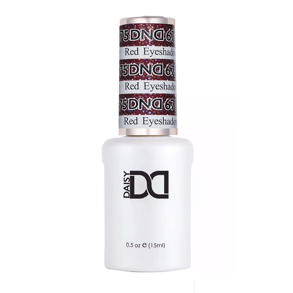 DND Gel Polish - 675 Red Eyeshadow - DTK Nail Supply