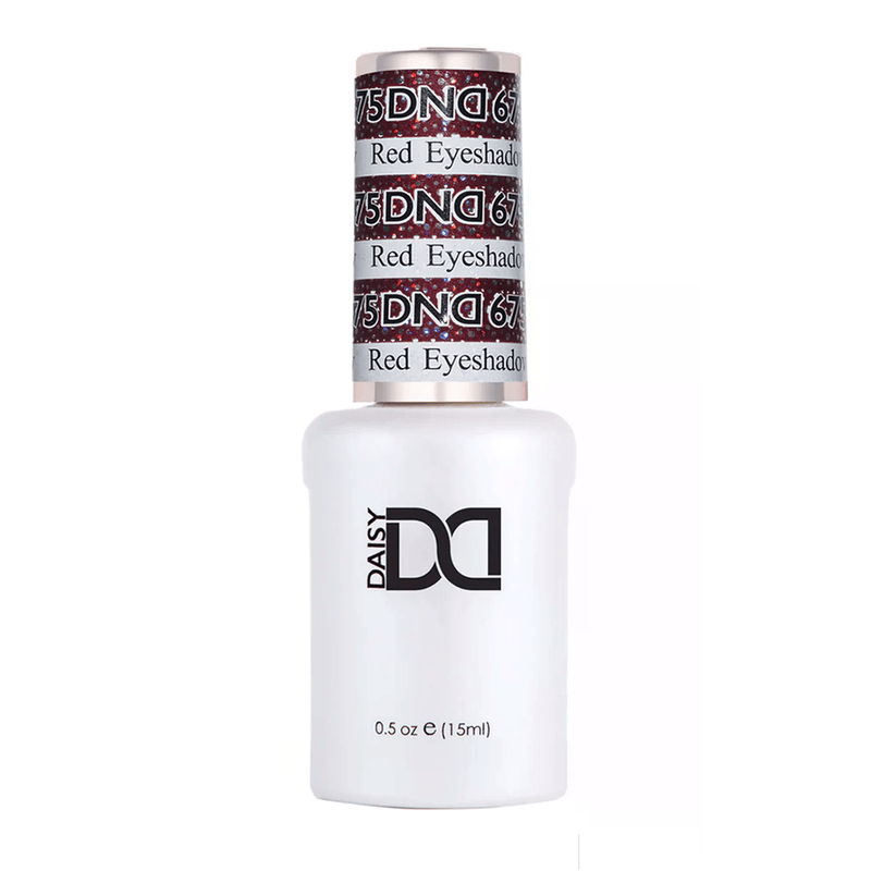 DND Gel Polish - 675 Red Eyeshadow - DTK Nail Supply