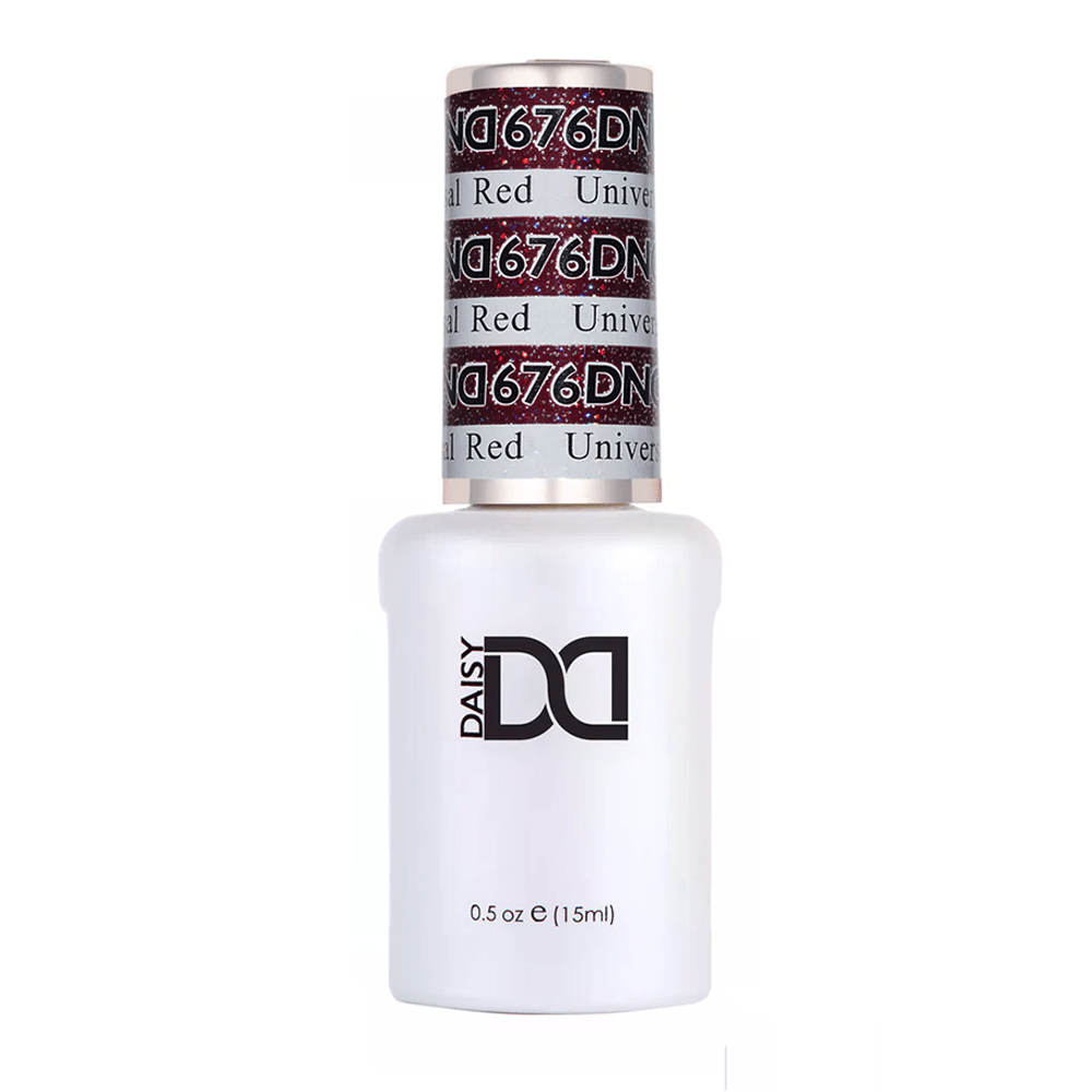 DND Gel Polish - 676 University Red - DTK Nail Supply