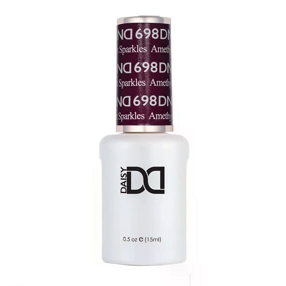DND Gel Polish - 698 Amethyst Sparkles - DTK Nail Supply