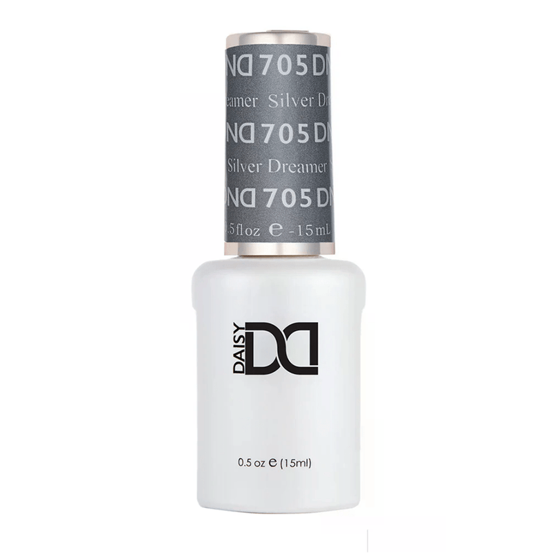 DND Gel Polish - 705 Silver Dreamer - DTK Nail Supply