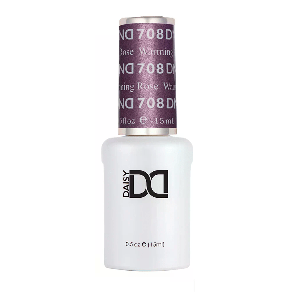 DND Gel Polish - 708 Warming Rose - DTK Nail Supply
