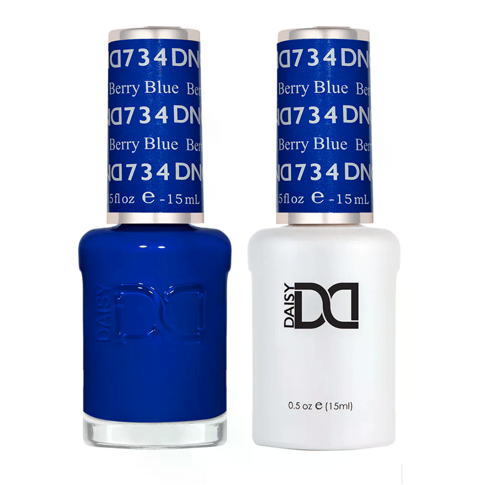 DND Gel Polish - 734 Berry Blue - DTK Nail Supply