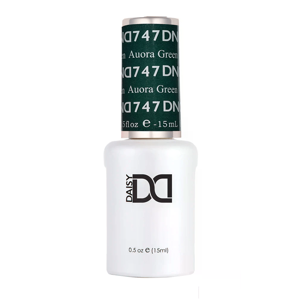 DND Gel Polish - 747 Aurora Green - DTK Nail Supply