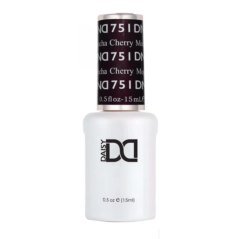 DND Gel Polish - 751 Cherry Mocha - DTK Nail Supply