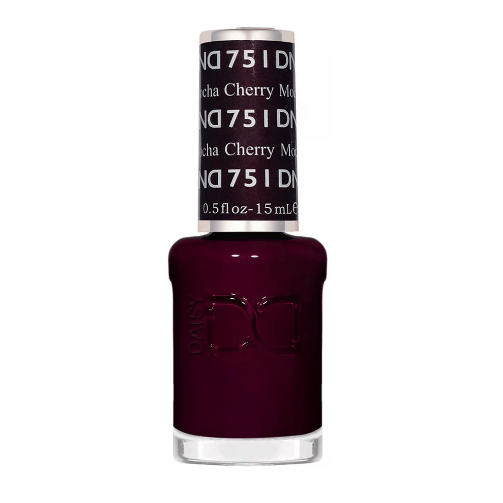 DND Gel Polish - 751 Cherry Mocha - DTK Nail Supply