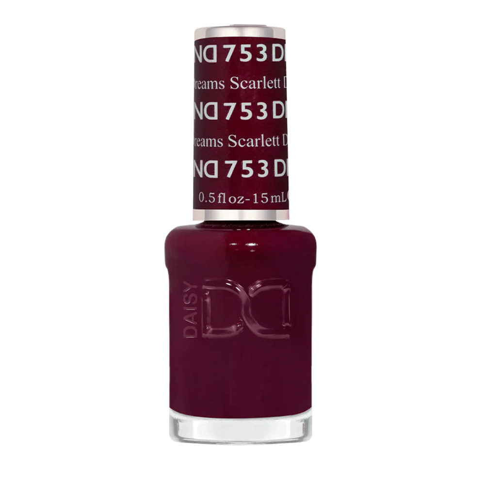 DND Gel Polish - 753 Scarlett Dreams - DTK Nail Supply