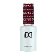 DND Gel Polish - 753 Scarlett Dreams - DTK Nail Supply