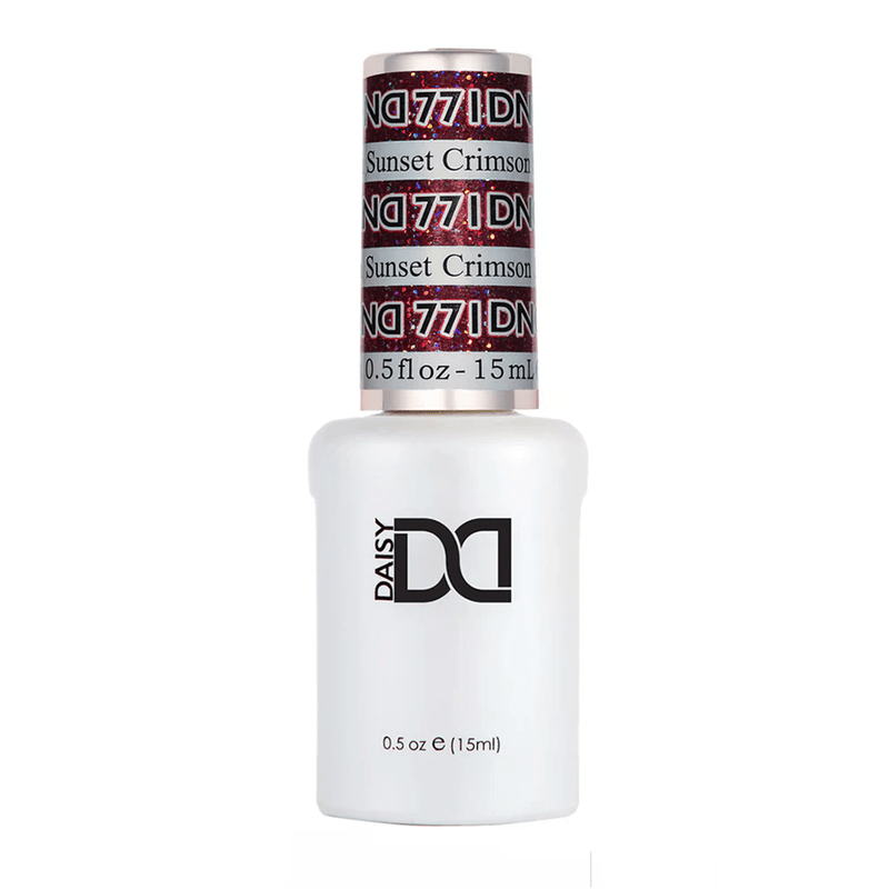 DND Gel Polish - 771 Crimson Sunset - DTK Nail Supply