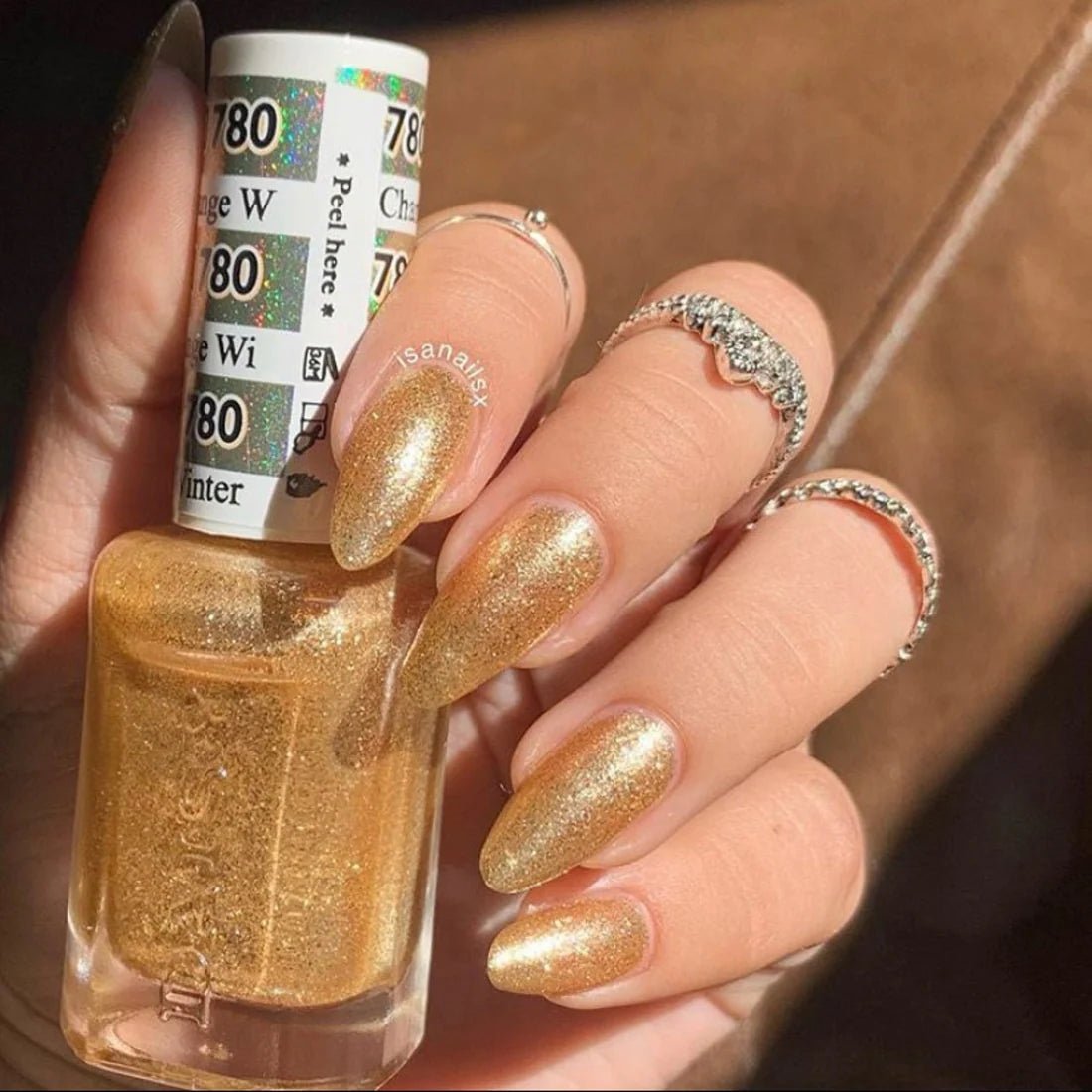DND Gel Polish - 780 Champagne Winter - DTK Nail Supply