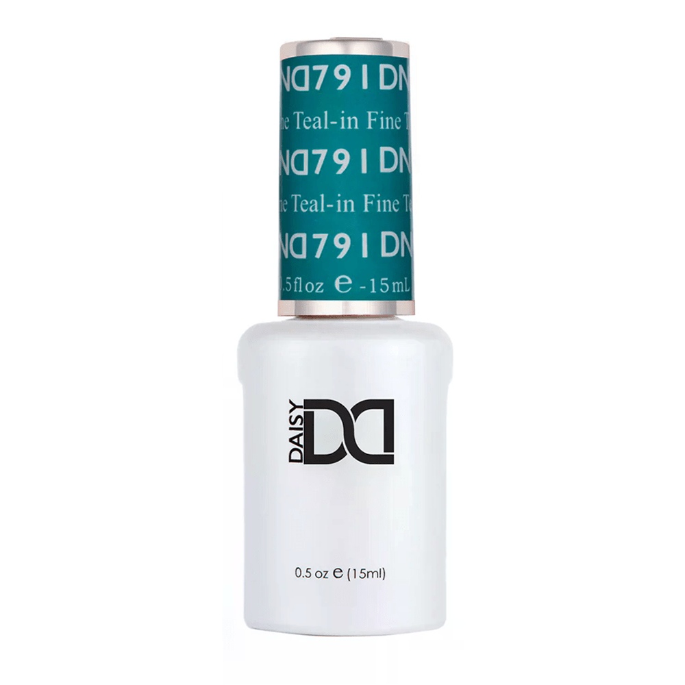 DND Gel Polish - 791 Teal - in Fine - DTK Nail Supply