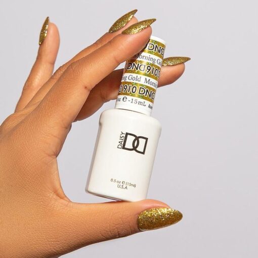 DND Gel Polish - 910 Morning Gold - DTK Nail Supply