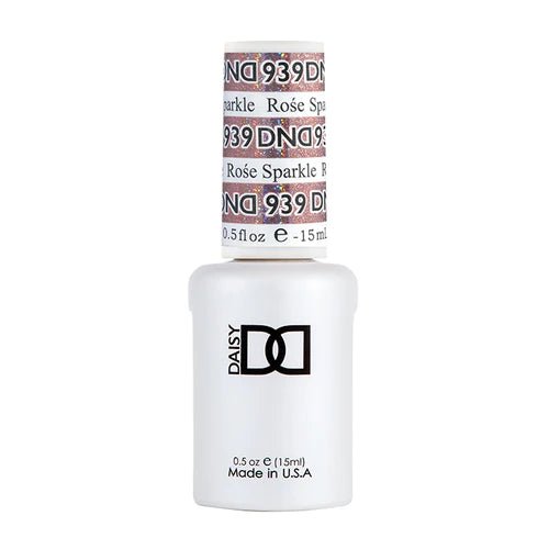 DND Gel Polish - 939 Rose Sparkle - DTK Nail Supply
