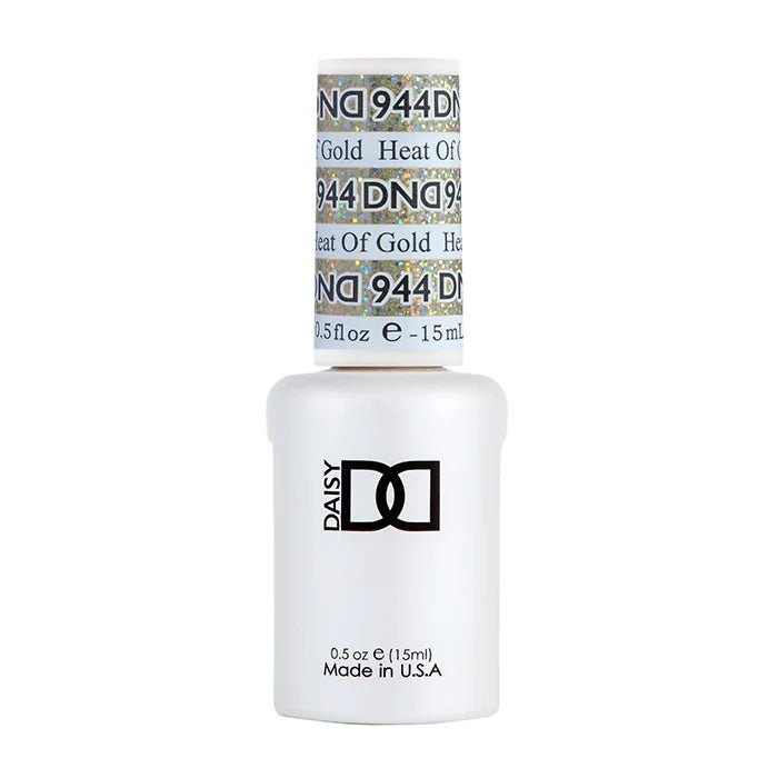 DND Gel Polish - 944 Heat of Gold - DTK Nail Supply