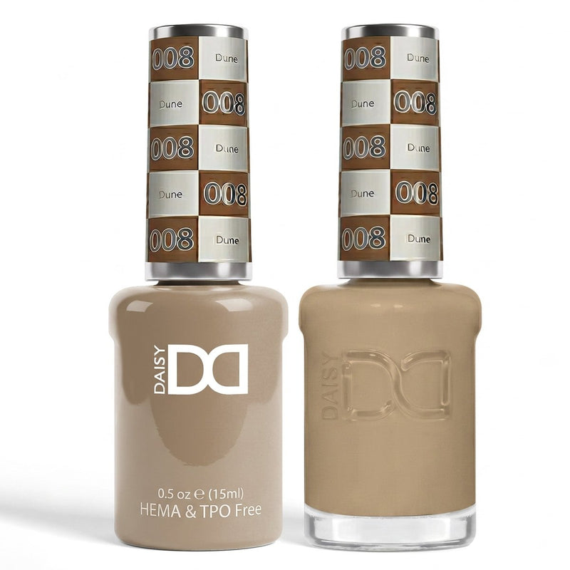 DND HEMA & TPO Free Gel Duo 008 Dune - DTK Nail Supply
