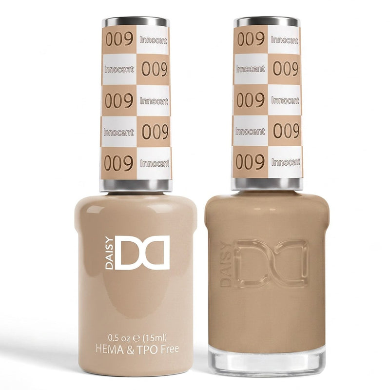 DND HEMA & TPO Free Gel Duo 009 Innocent - DTK Nail Supply
