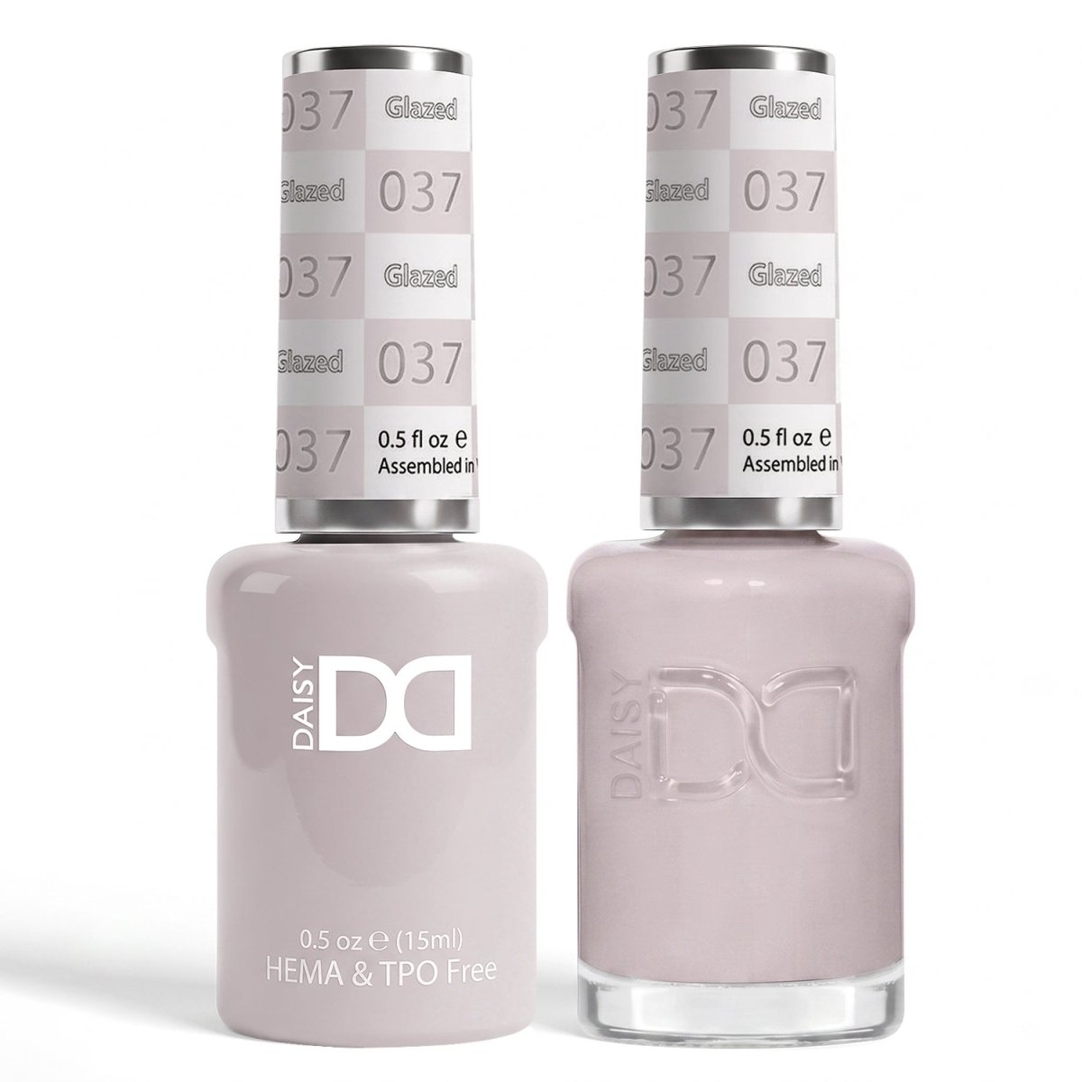 DND HEMA & TPO Free Gel Duo 037 Glazed - DTK Nail Supply