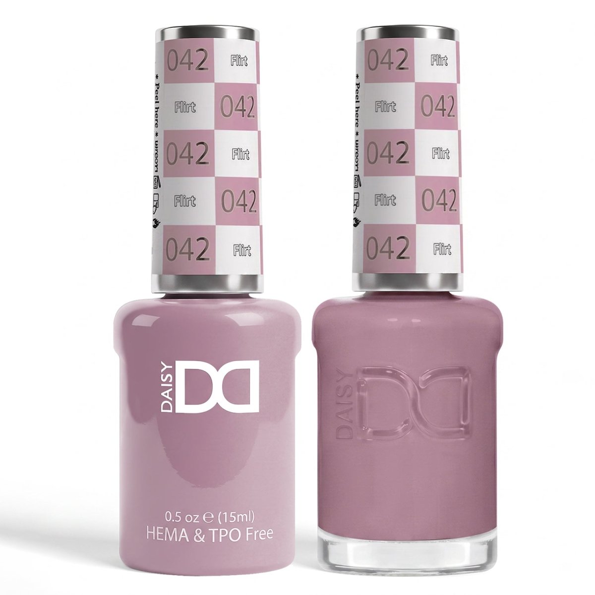 DND HEMA & TPO Free Gel Duo 042 Flirt - DTK Nail Supply