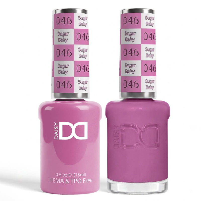 DND HEMA & TPO Free Gel Duo 046 Sugar Baby - DTK Nail Supply