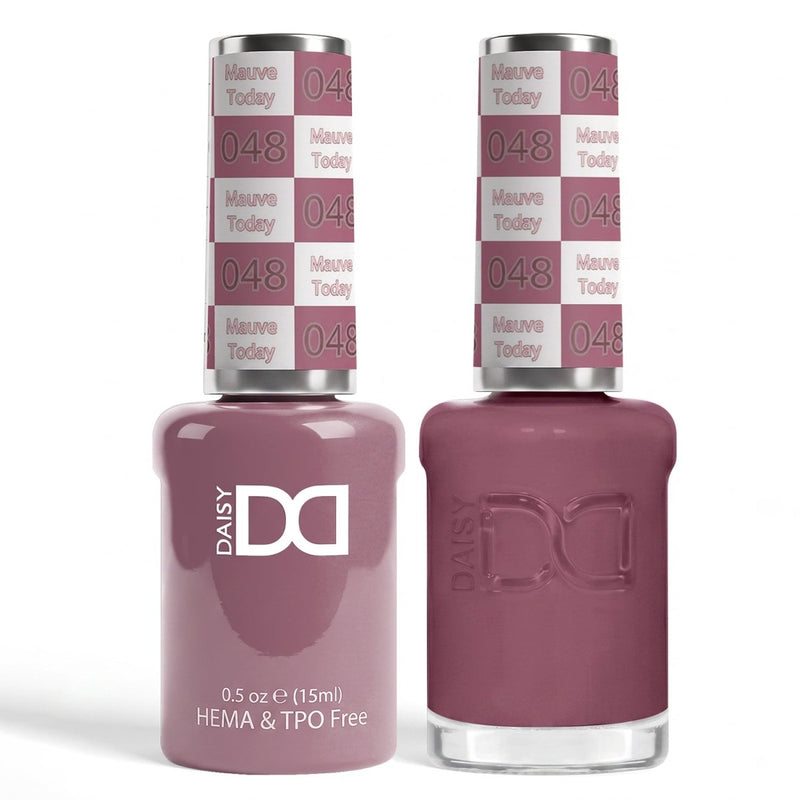 DND HEMA & TPO Free Gel Duo 048 Mauve Today - DTK Nail Supply