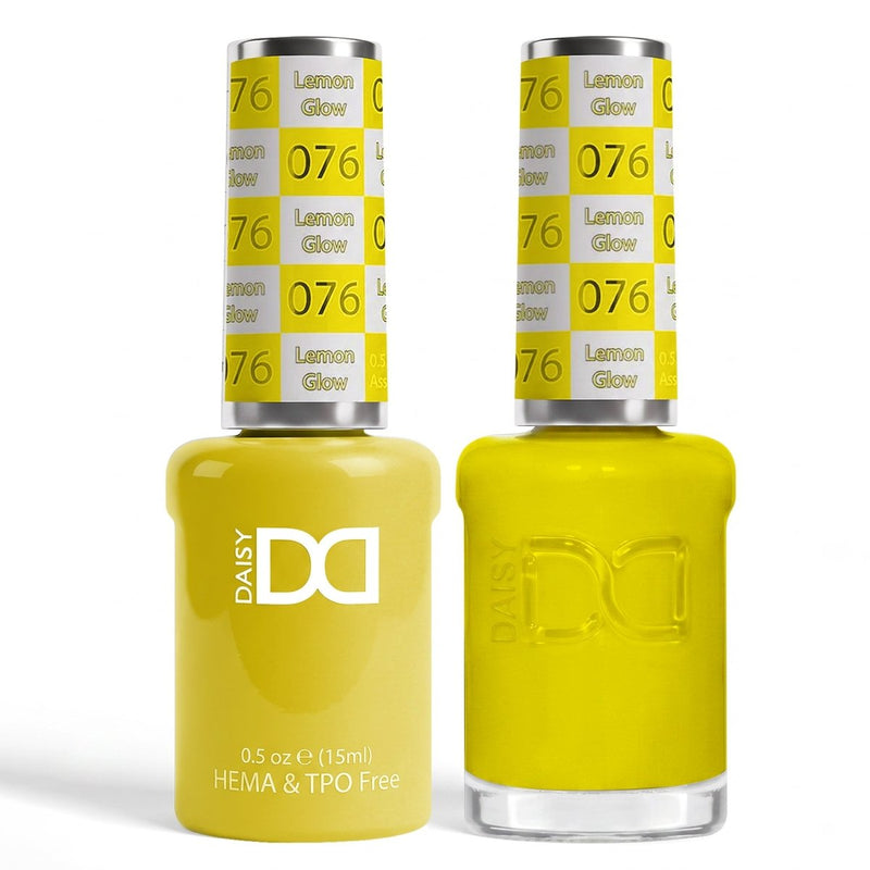 DND HEMA & TPO Free Gel Duo 076 Lemon Glow - DTK Nail Supply