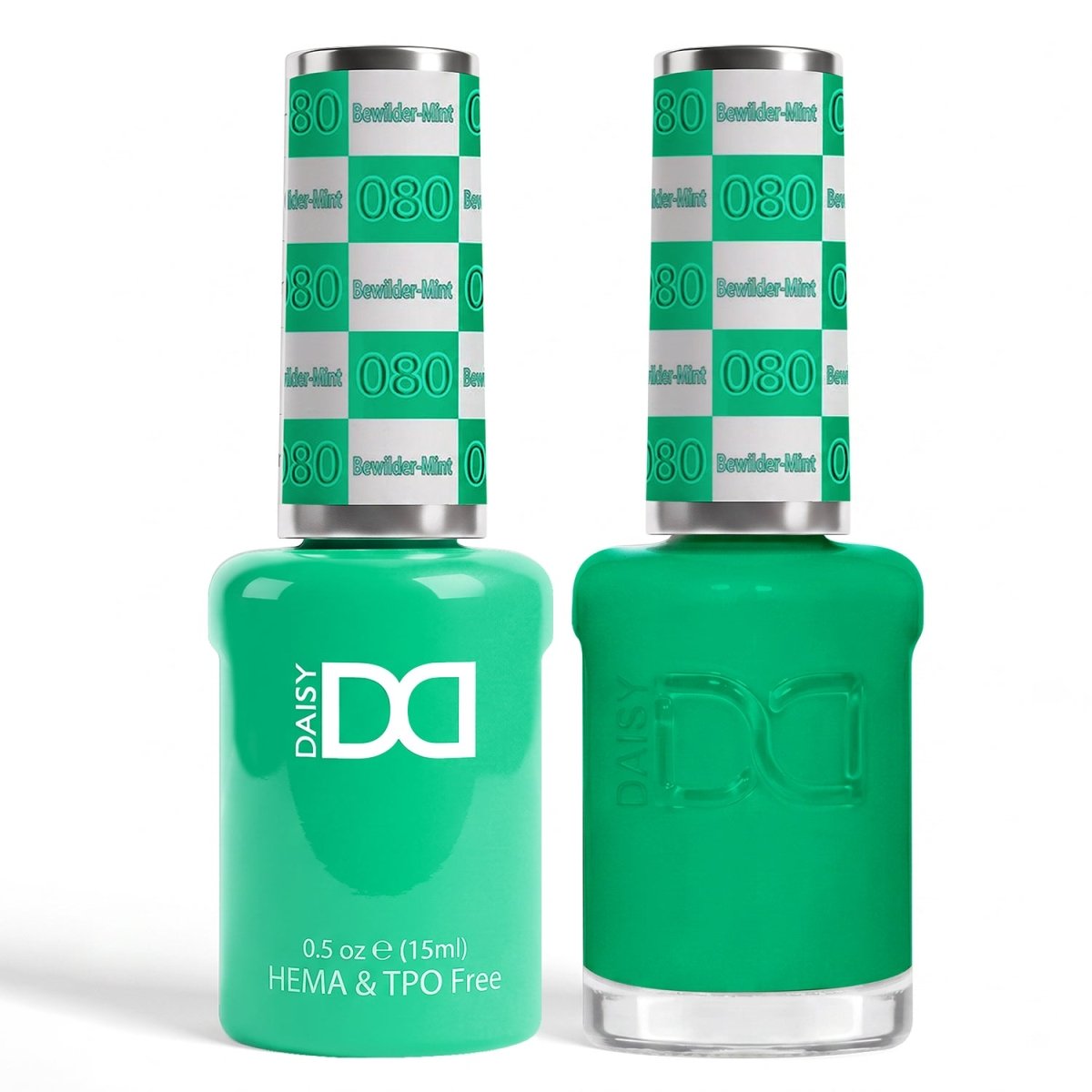 DND HEMA & TPO Free Gel Duo 080 Bewilder Mint - DTK Nail Supply