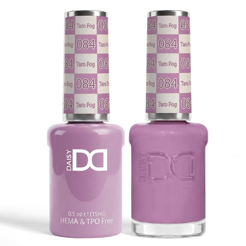DND HEMA & TPO Free Gel Duo 084 Taro Fog - DTK Nail Supply