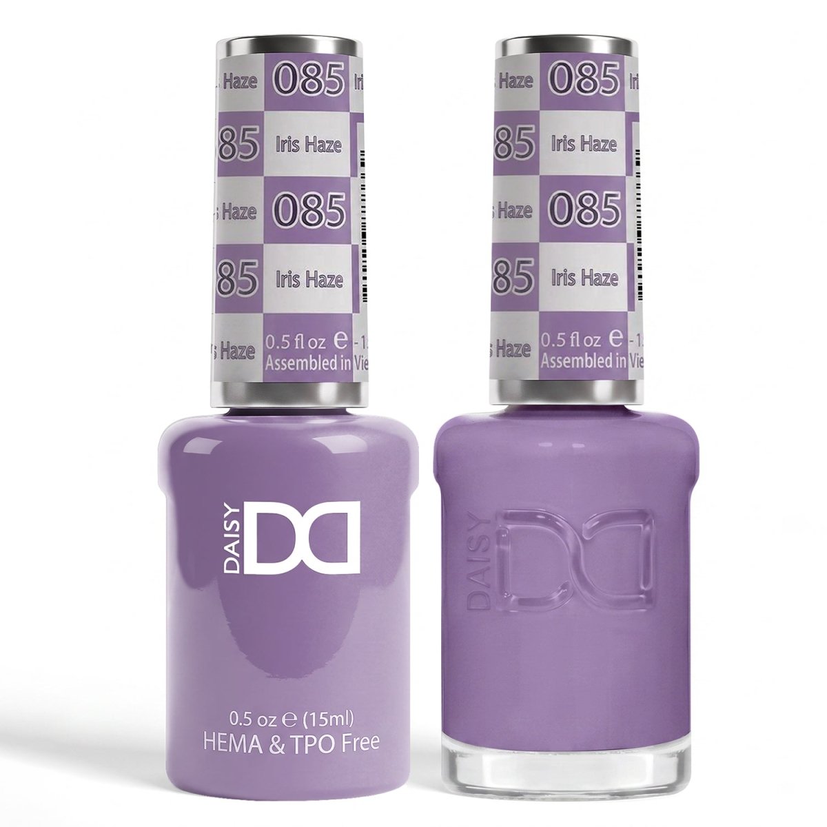 DND HEMA & TPO Free Gel Duo 085 Iris Haze - DTK Nail Supply