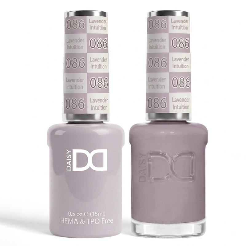 DND HEMA & TPO Free Gel Duo 086 Lavender Intuition - DTK Nail Supply