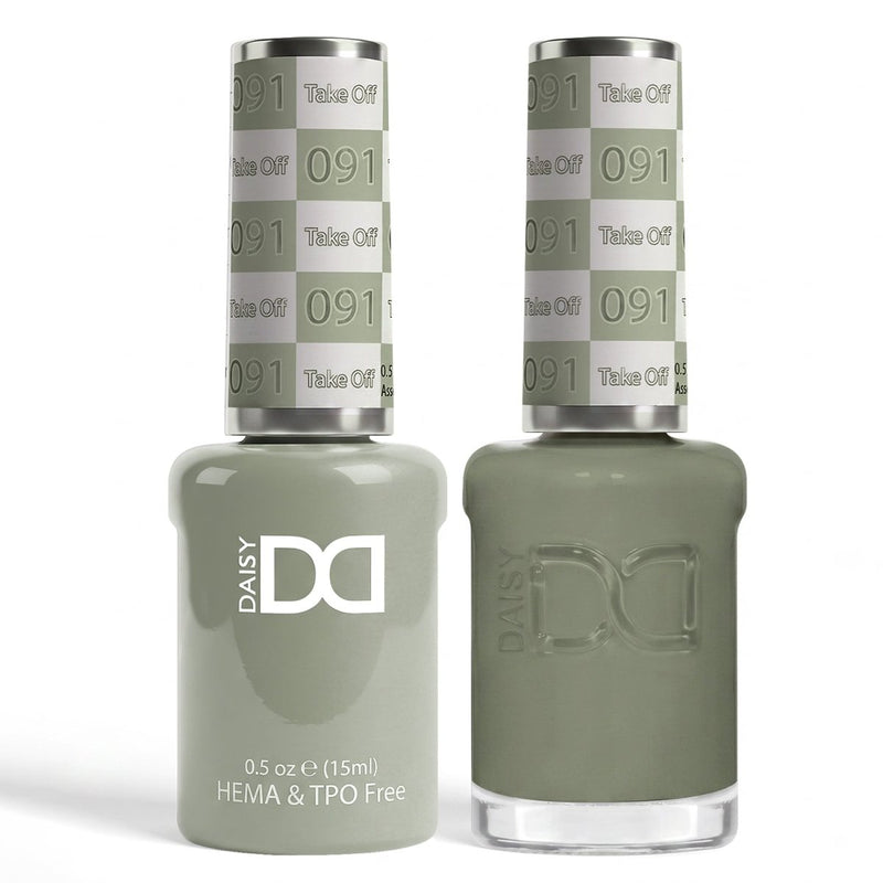 DND HEMA & TPO Free Gel Duo 091 Take Off - DTK Nail Supply