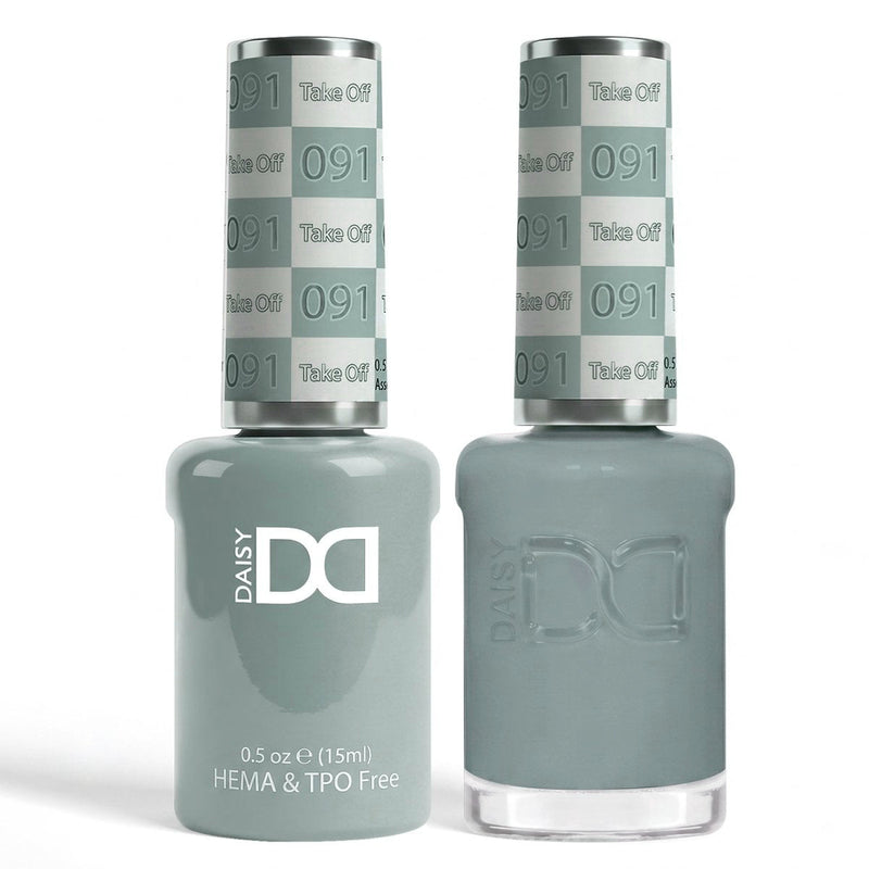 DND HEMA & TPO Free Gel Duo 091 Take Off - DTK Nail Supply