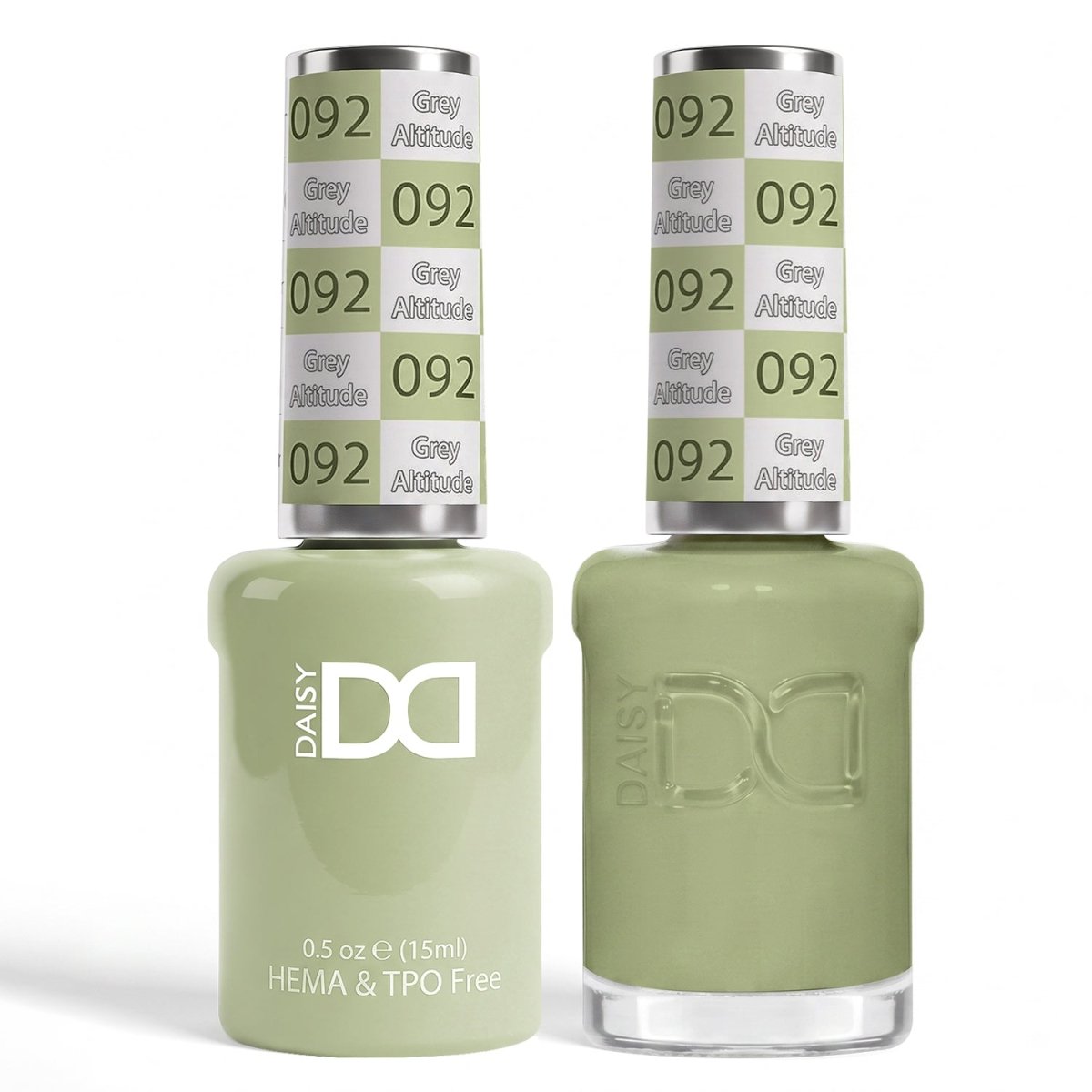 DND HEMA & TPO Free Gel Duo 092 Grey Altitude - DTK Nail Supply