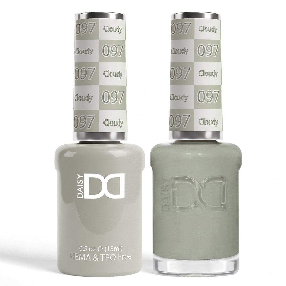 DND HEMA & TPO Free Gel Duo 097 Cloudy - DTK Nail Supply