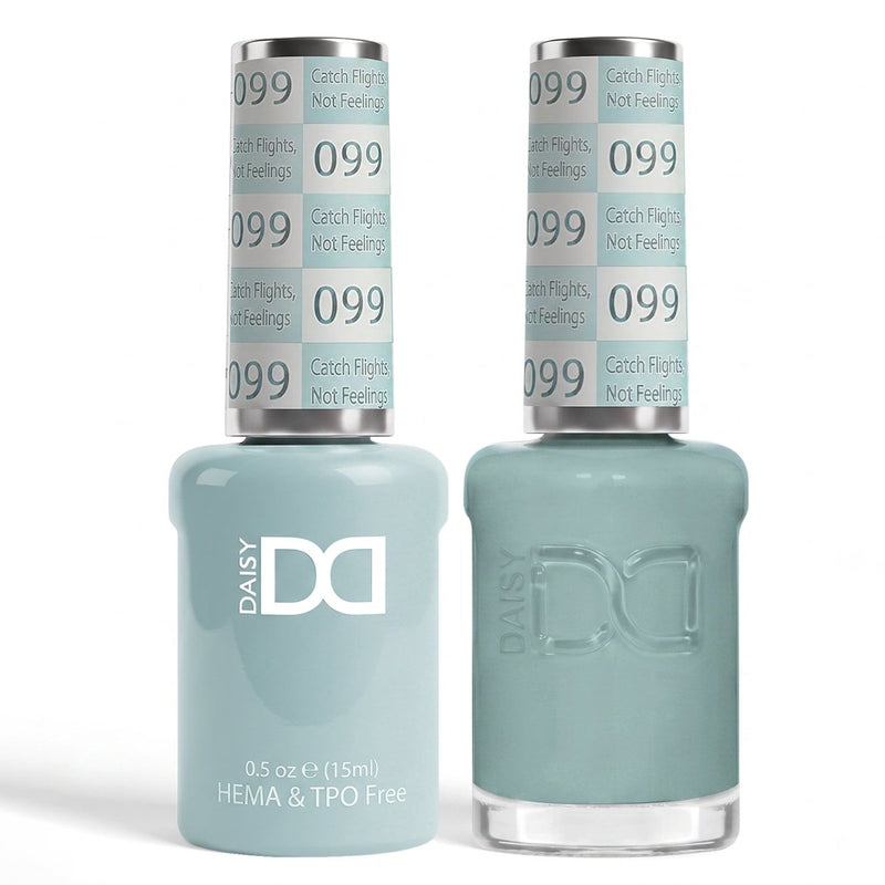 DND HEMA & TPO Free Gel Duo 099 Catch Flights Not Feelings - DTK Nail Supply