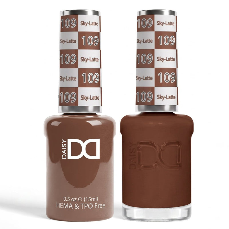 DND HEMA & TPO Free Gel Duo 109 Sky Latte - DTK Nail Supply