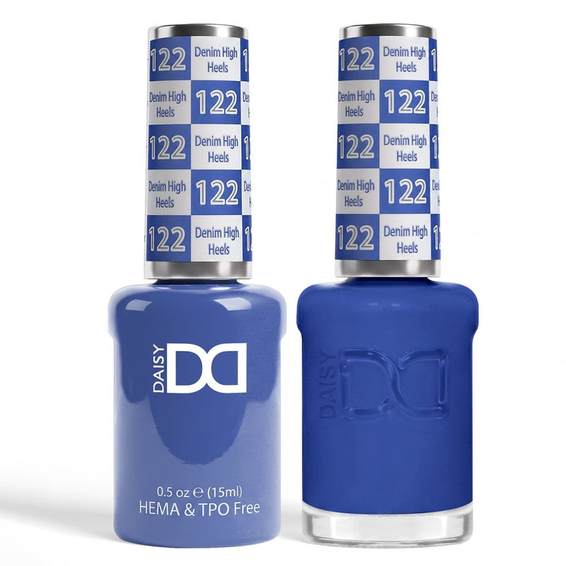 DND HEMA & TPO Free Gel Duo 122 Denim High Heels - DTK Nail Supply