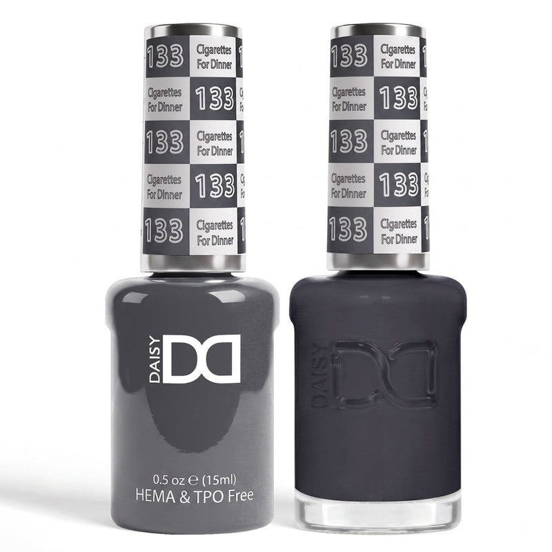 DND HEMA & TPO Free Gel Duo 133 Cigarettes For Dinner - DTK Nail Supply