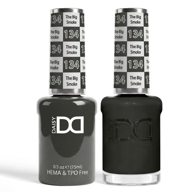 DND HEMA & TPO Free Gel Duo 134 The Big Smoke - DTK Nail Supply
